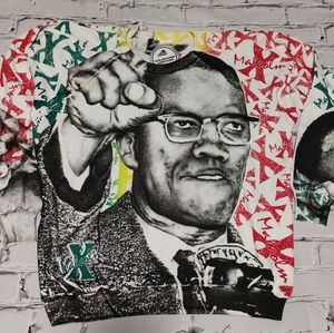 United Spirit Malcolm X vintage shirt long sleeve  United Spirit